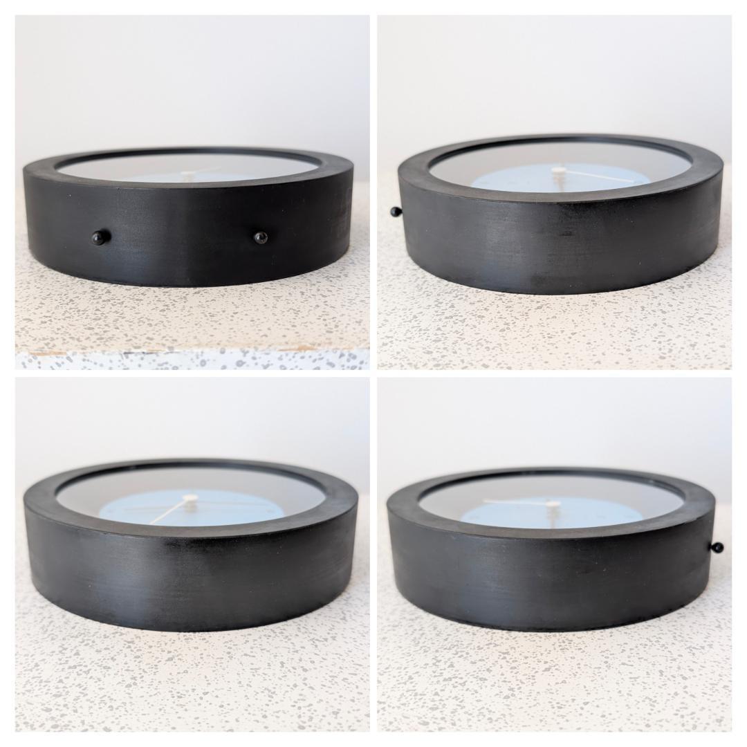 80s シンワ ビンテージ 掛け置き両用 時計 グッドデザイン ポストモダン