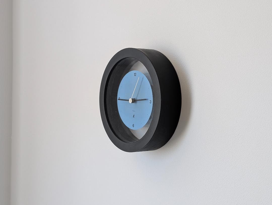 80s シンワ ビンテージ 掛け置き両用 時計 グッドデザイン ポストモダン