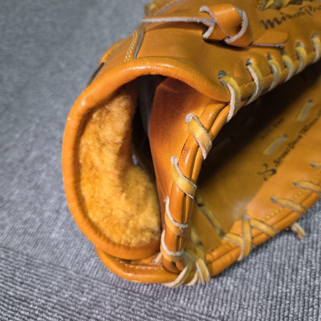 MizunoPro 硬式グローブ オレンジ