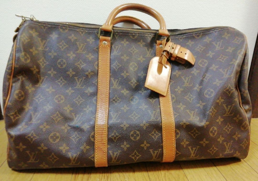 ルイヴィトン　キーポル50　カデナ、ネームタグ、シリアルナンバーあり