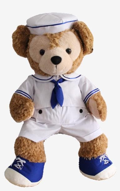 【ミモザ様】5999 セーラー服 上着とズボン ダッフィー Lサイズ用衣装