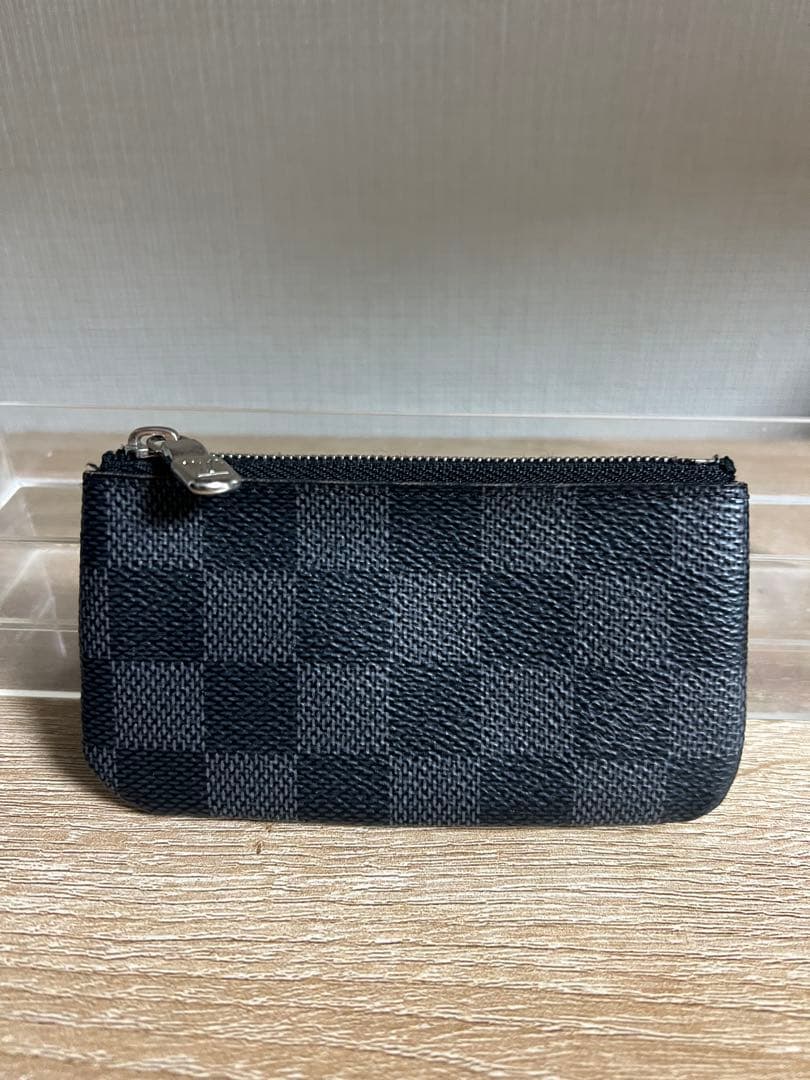 ルイヴィトン ケース ダミエグラフィット　ポシェットクレ N60155