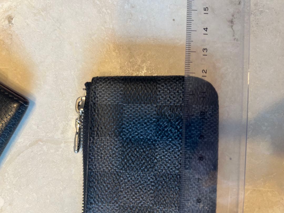 ルイヴィトン ケース ダミエグラフィット　ポシェットクレ N60155