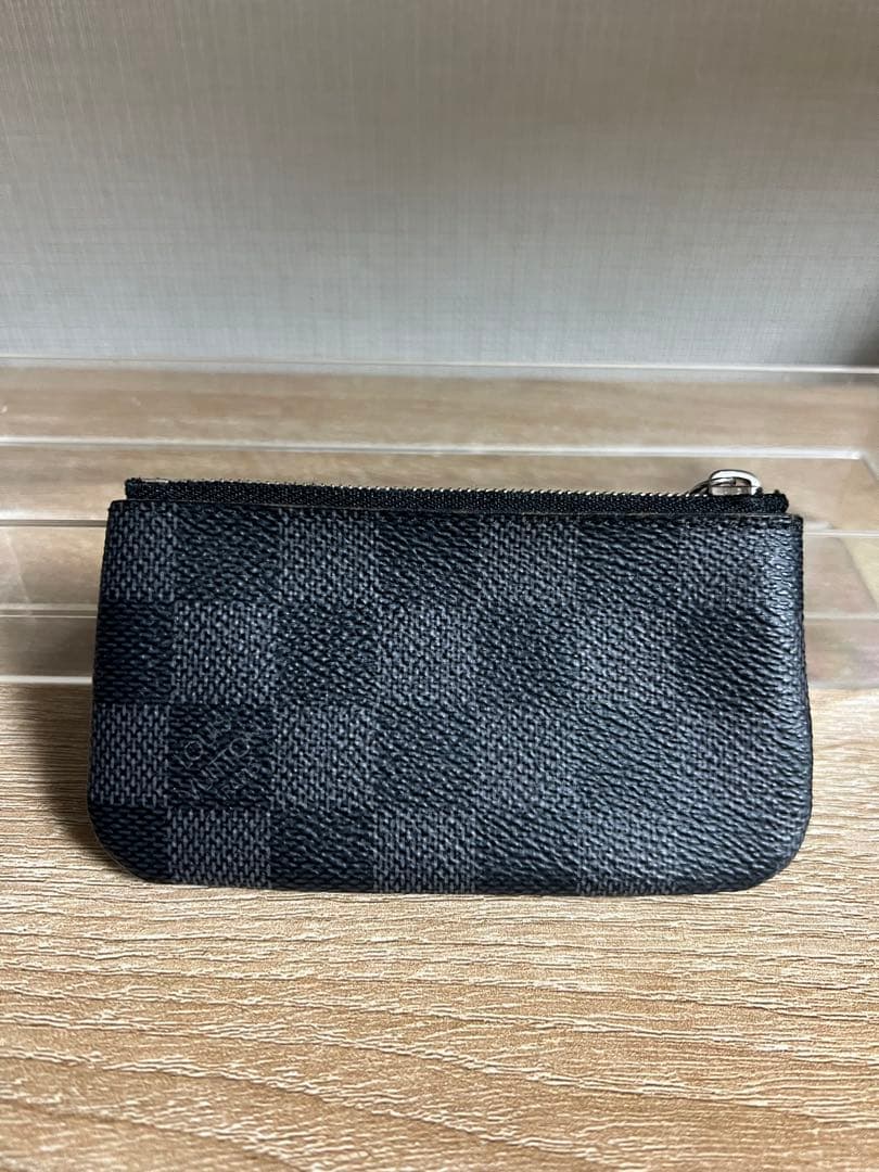 ルイヴィトン ケース ダミエグラフィット　ポシェットクレ N60155