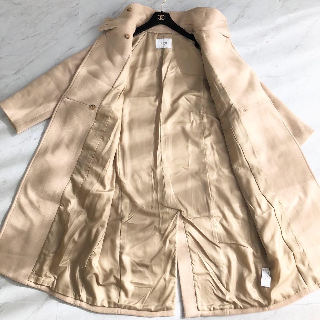 美品❤️スローブイエナ　パイルメルトンスタンドコクーンコート　ベージュ　M