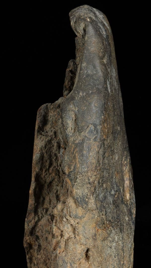 水石 自然石 立石 山景石 台座付 2.5kg 景石 盆景 盆石 飾石 観賞石