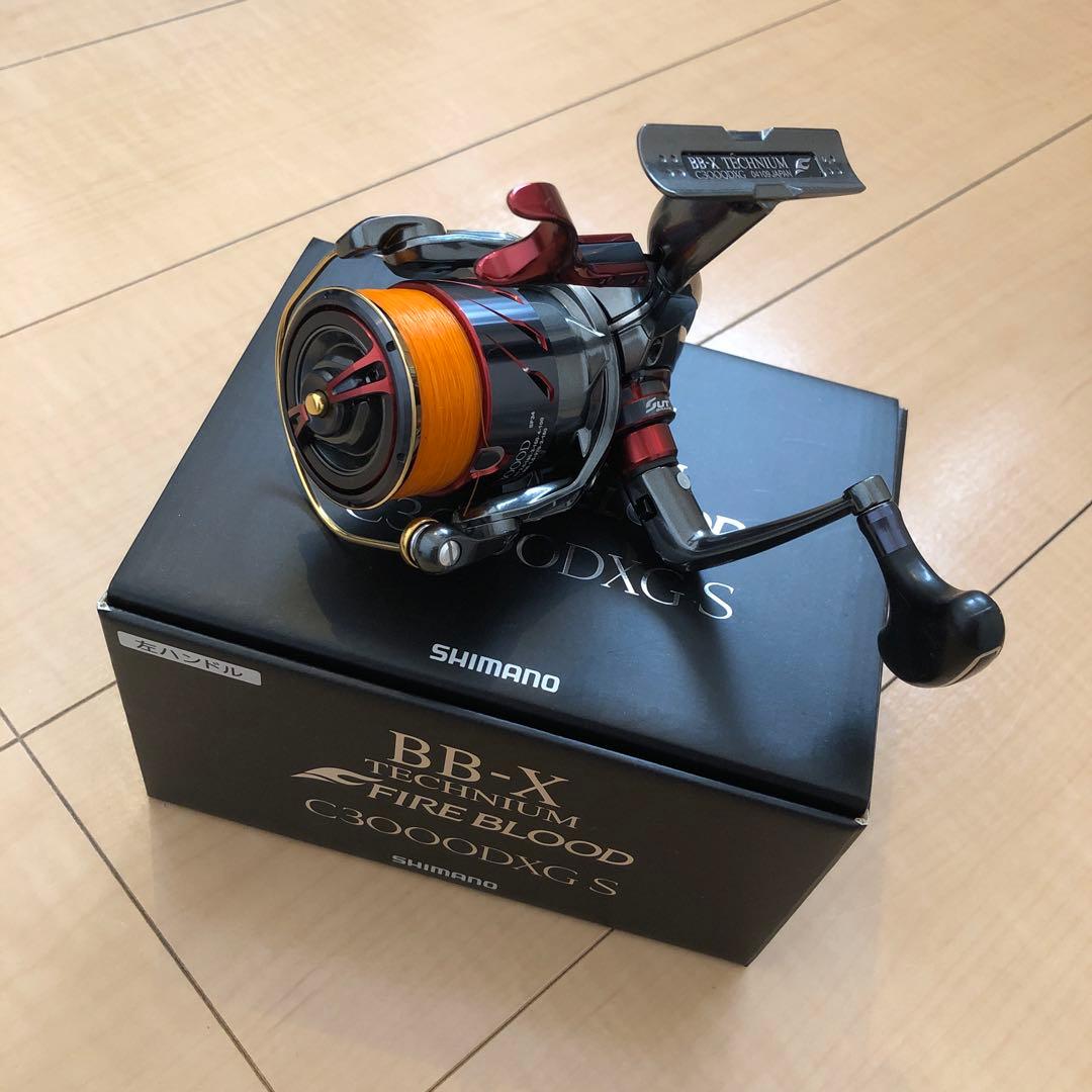 シマノ19BBX テクニウムファイアブラッドC3000DXG S左ハンドル