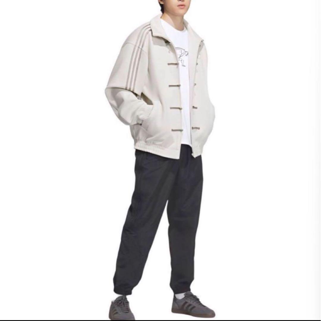 adidasアディダス 中国限定 蛇年トラックジャケット ホワイト Sサイズ