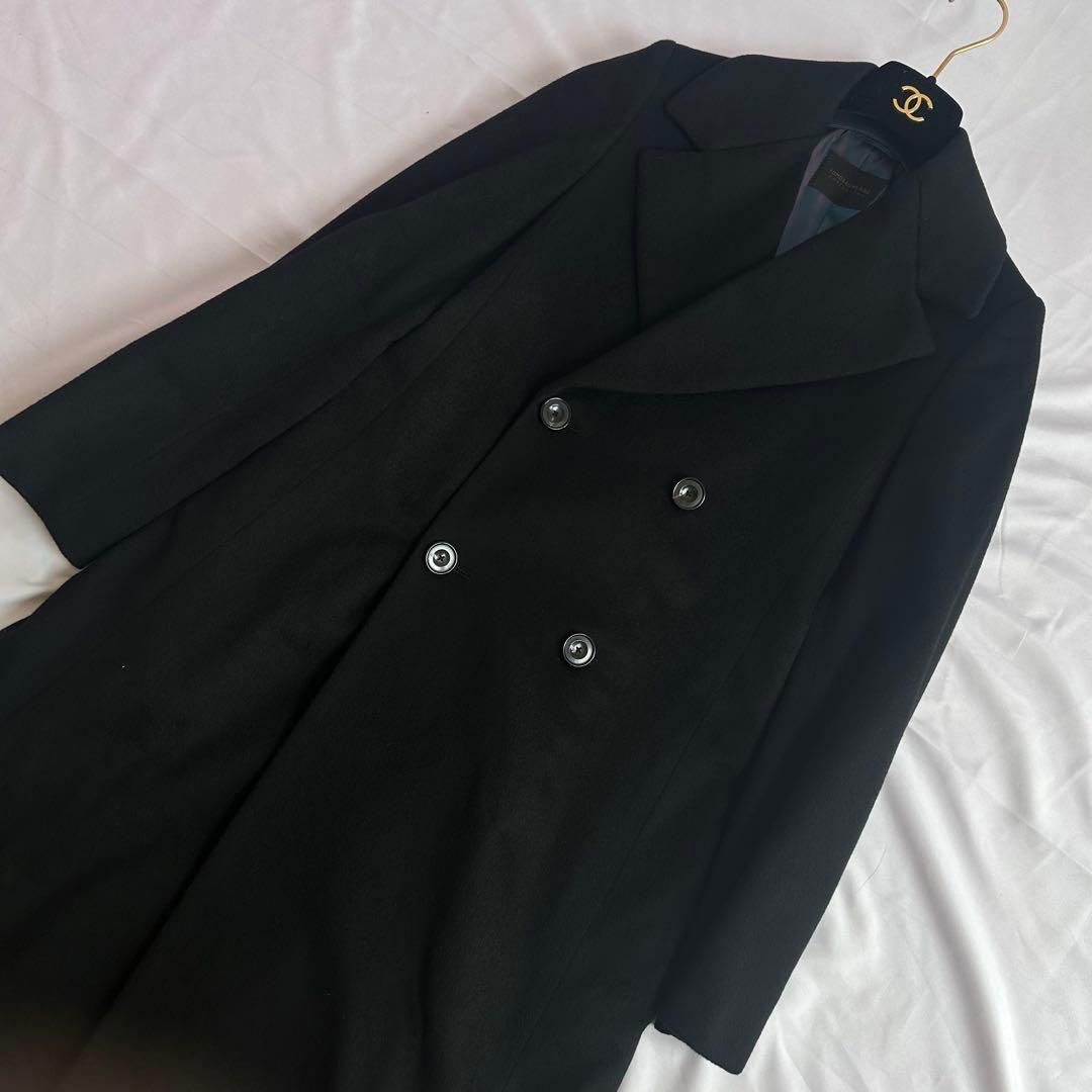 【美品】Tomorrowland ダブルチェスターコート カシミヤ100%