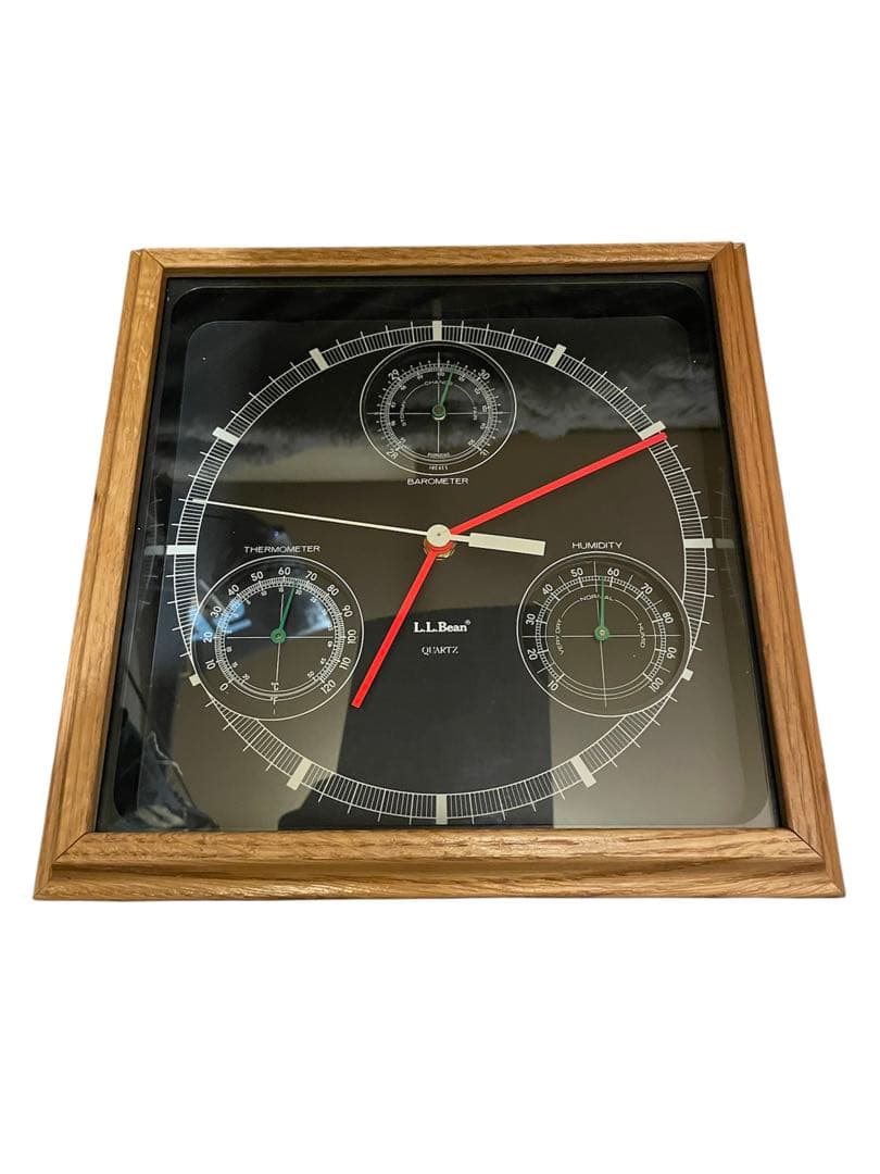 L.L.Bean 掛時計 ウェザーステーション