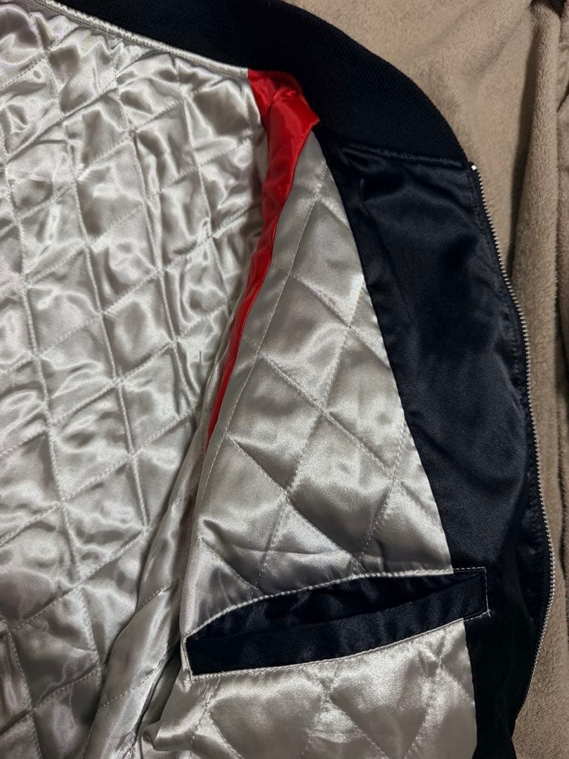 美品 日本製 HOSHIHIME 龍 限定 vintage サテン unisex