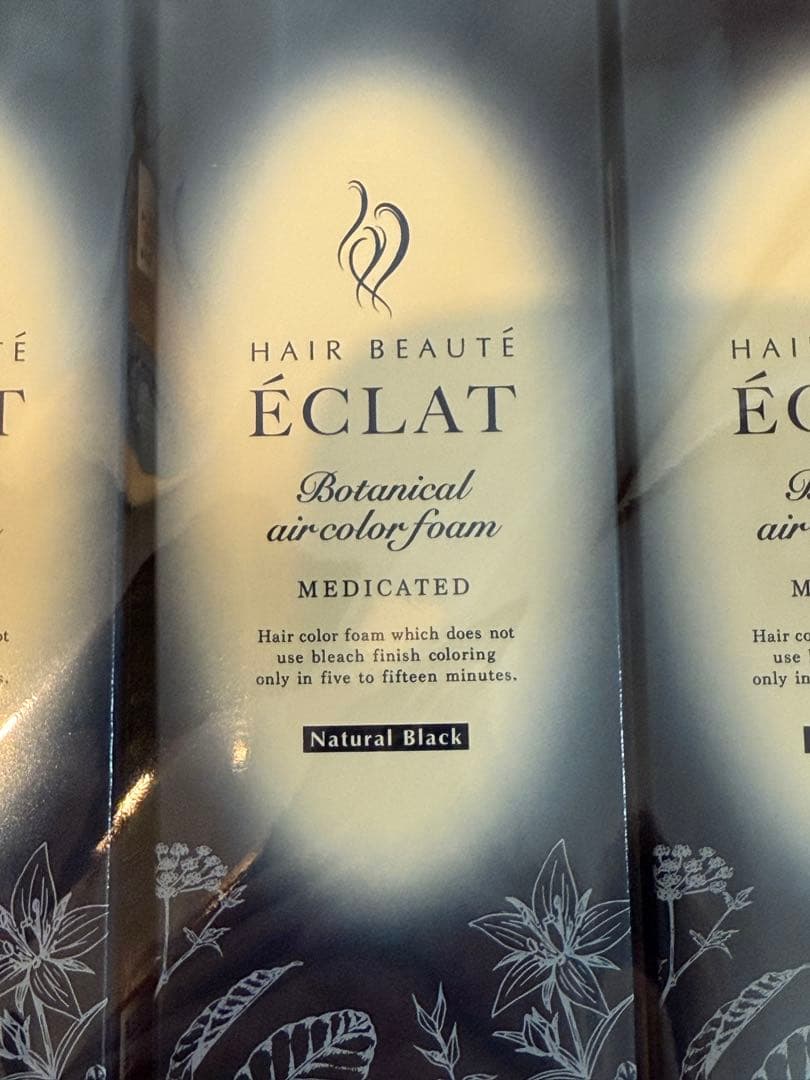 ÉCLAT Botanical air color foam 3本セット
