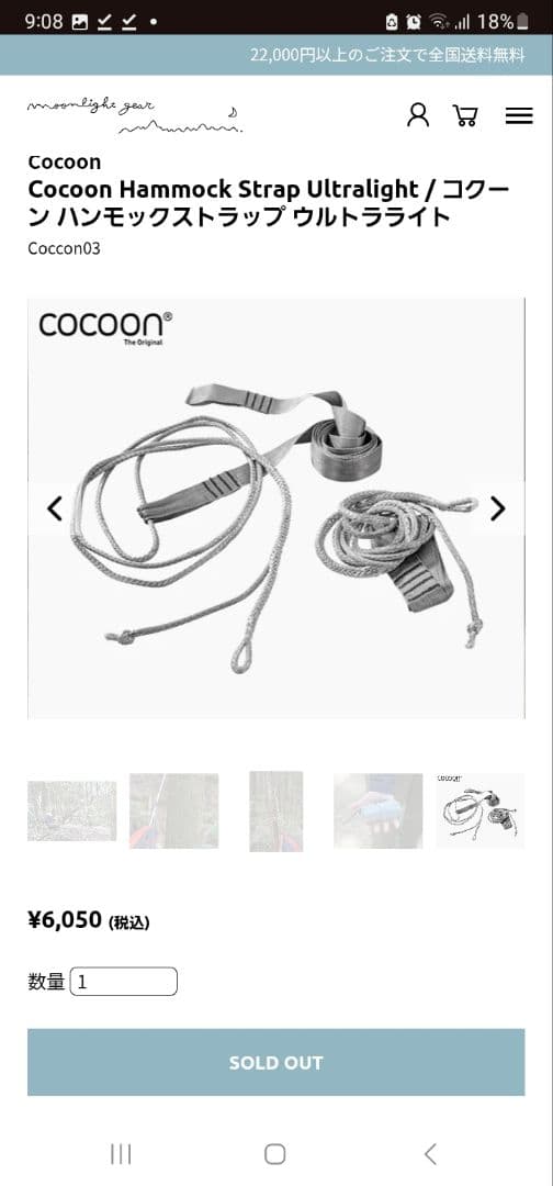 【付属品多数】Hennessy Hammock Hyperlite