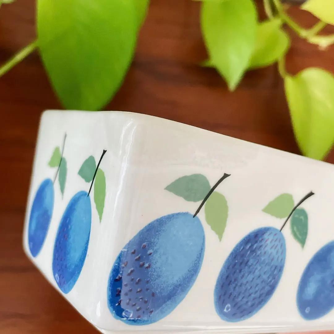 グスタフスベリ【超レア｜ヴィンテージ】プルーヌス バターケース★北欧 食器