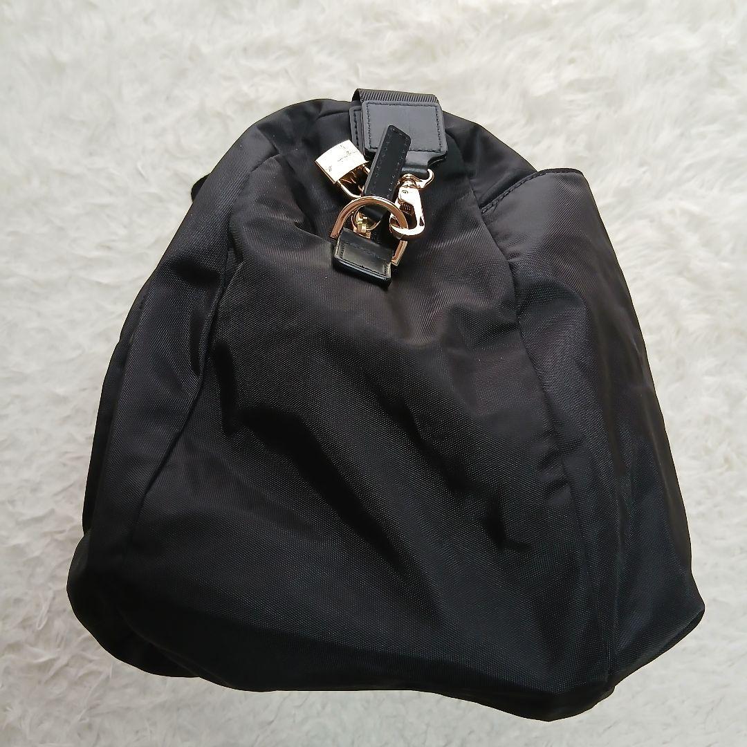 【極美品】【agnes b.】FT03 2Way ボストンバッグ　チャーム、鍵付