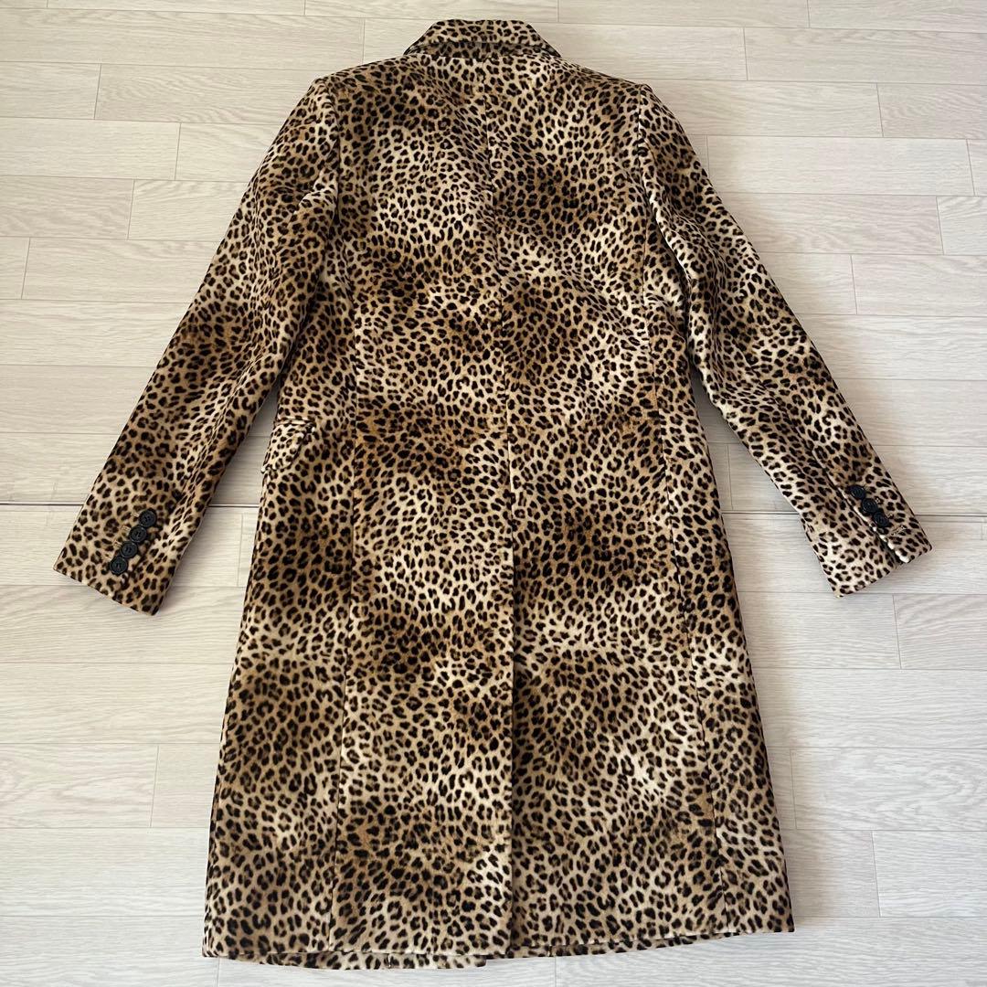 NILI LOTAN ニリロータン レオパード柄 ロングコート サイズ0 秋冬
