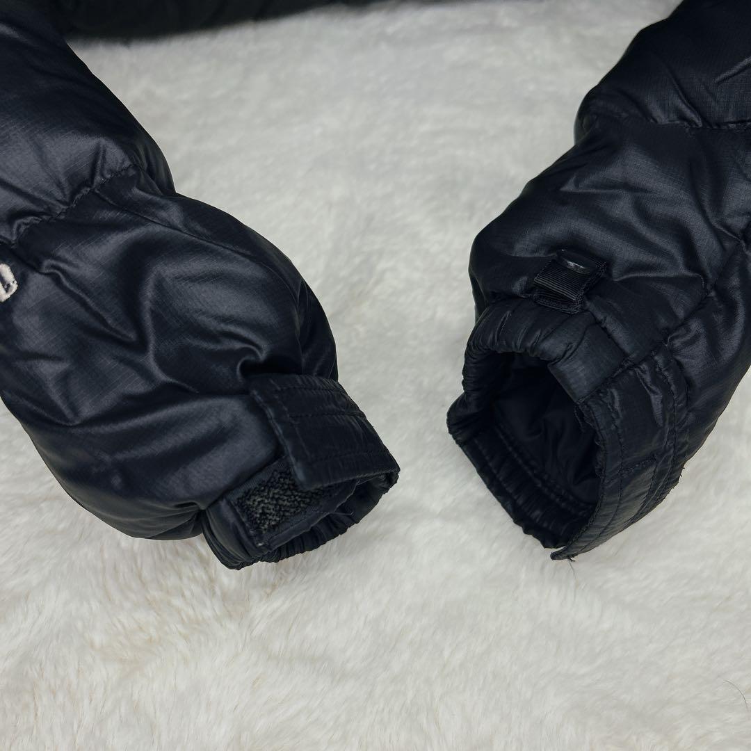 ★ショートヌプシ★ノースフェイス ダウンジャケット 黒 S 700フィル