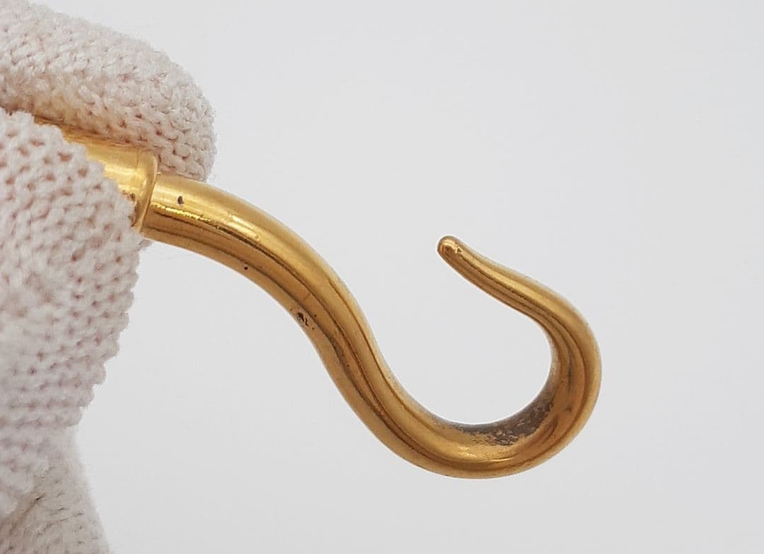 Z08-25　エルメス　ブレスレット　ブラウンレザー