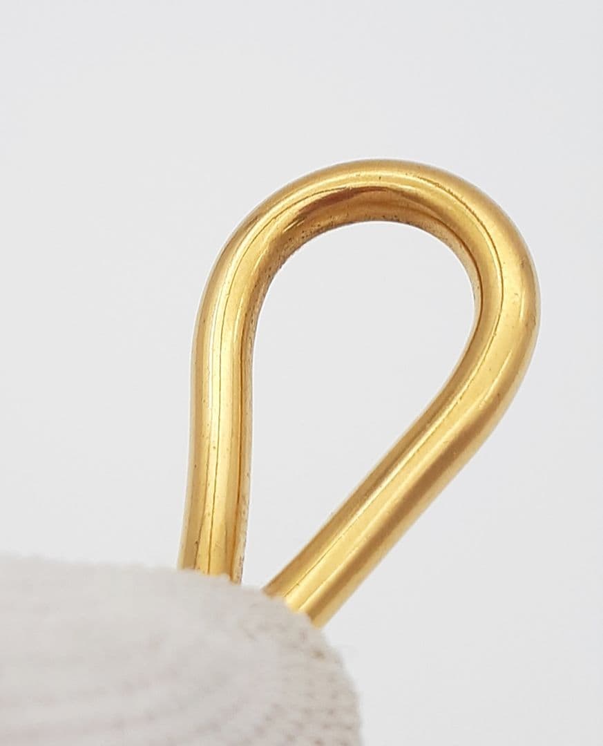 Z08-25　エルメス　ブレスレット　ブラウンレザー