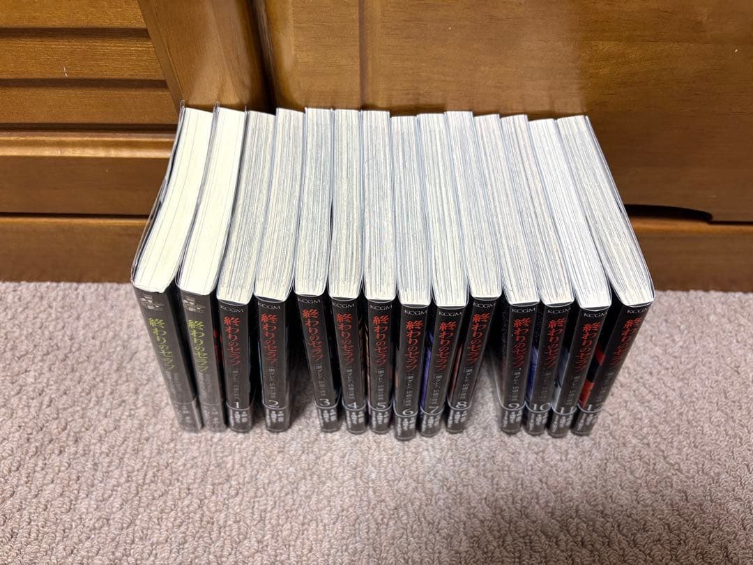 [1/24取り下げ]終わりのセラフ 全巻セット（小説も全て含む）