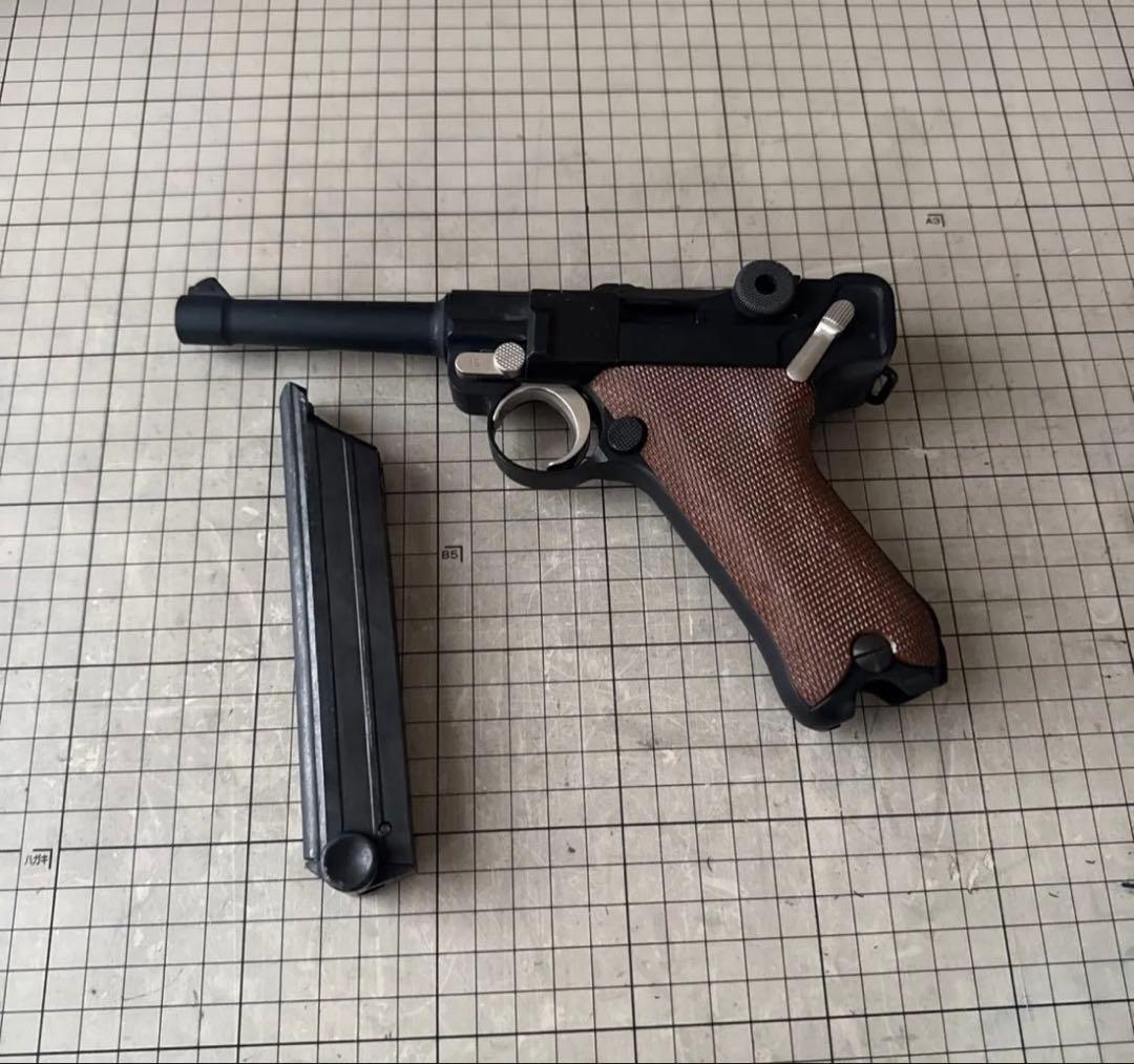 タナカワークス ルガーP08 ガスガン　ジャンク品