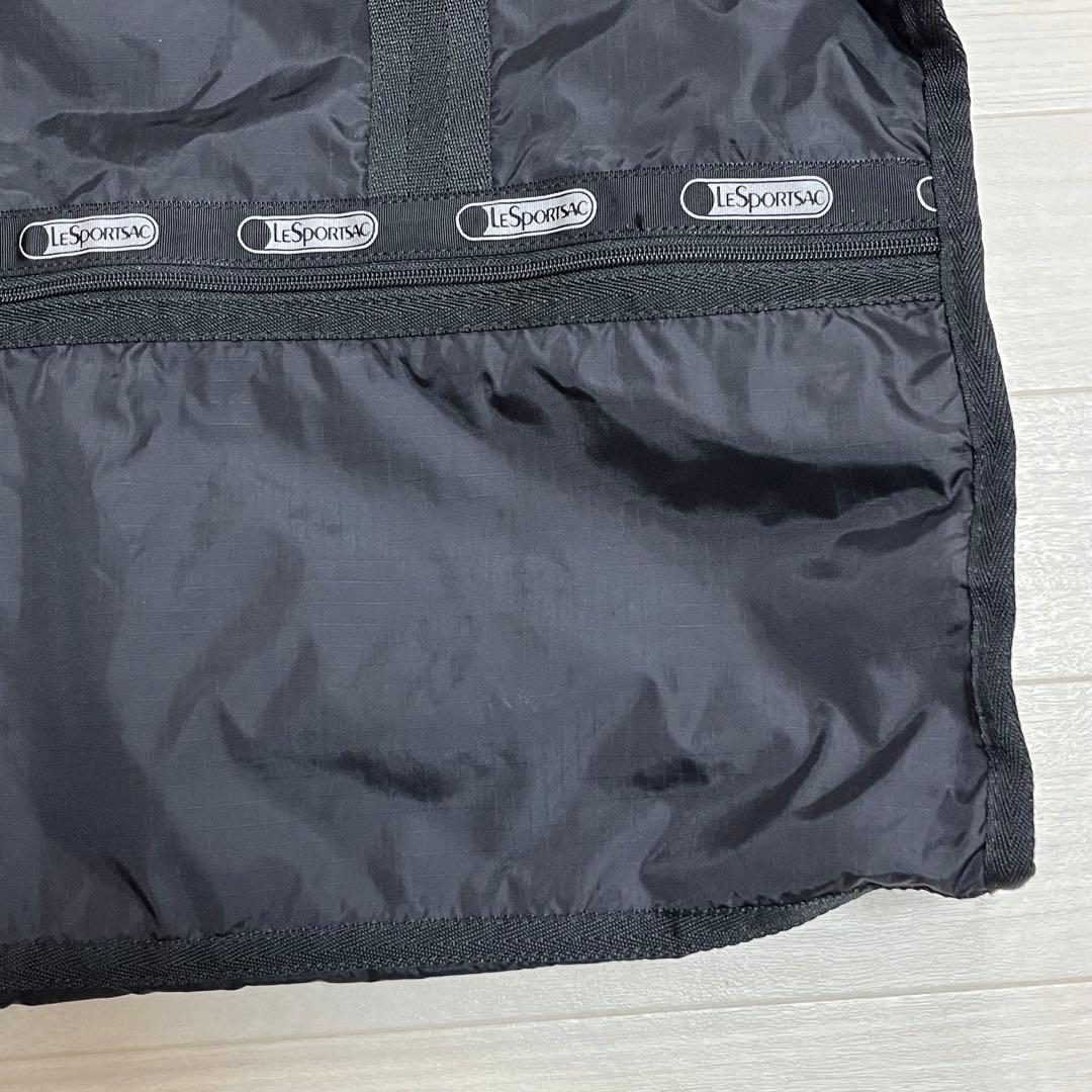 美品　レスポートサック　ショルダーバック　旅行バック　黒　シンプル