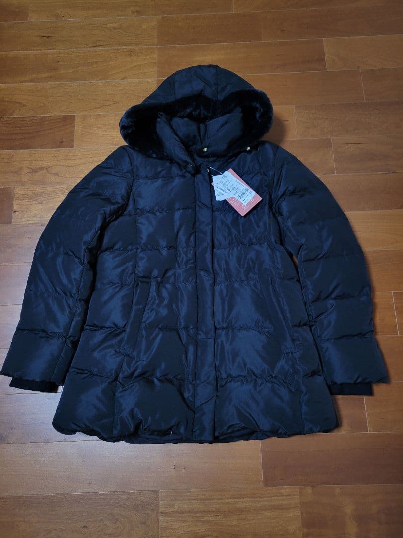 【新品未使用】グローバルワーク　ウツクシルエット撥水ダウンコート L ブラック