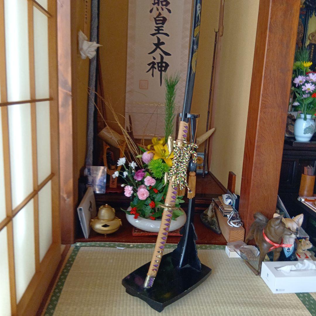 糸巻き太刀拵え 美品