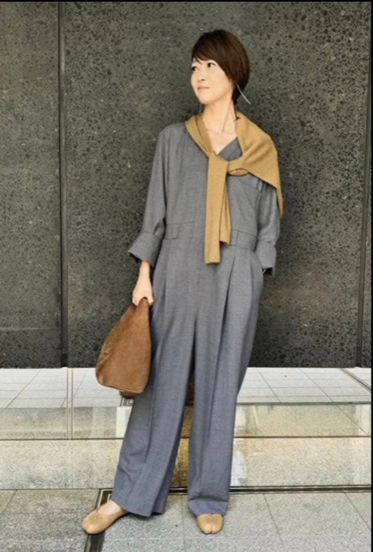 conte グレー オールインワン