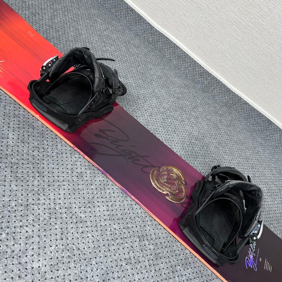7-８回使用 142cm K2 BRIGHT LITE×BURTON サイズM