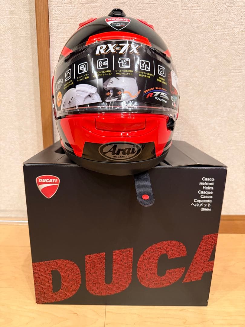 Ducati Arai RX-7X フルフェイスヘルメット