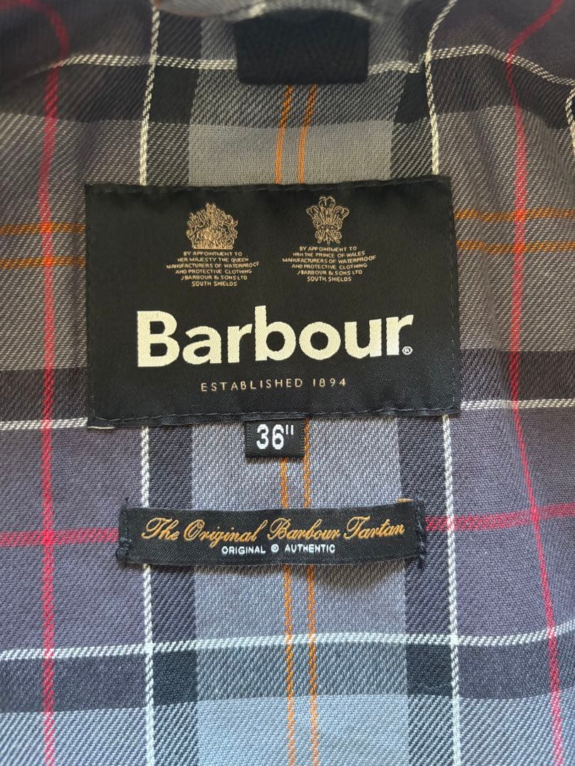 Barbour ビデイル 36インチ