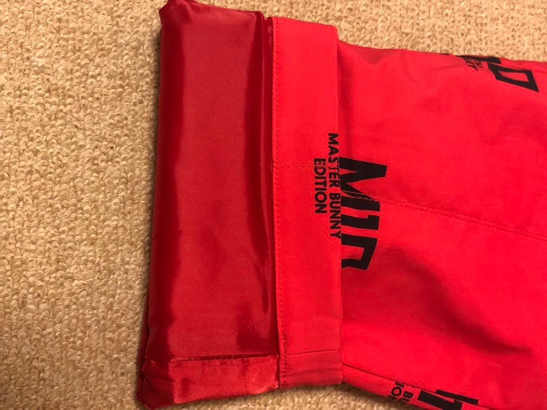 マスターバニー　10周年　総柄レア　新品　赤　中綿パンツ　サイズ5