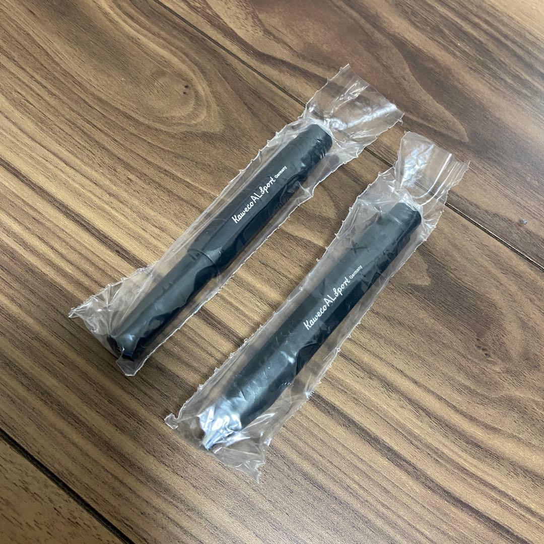KAWECO AL SPORT 万年筆+ボールペンセット レザーケース付き