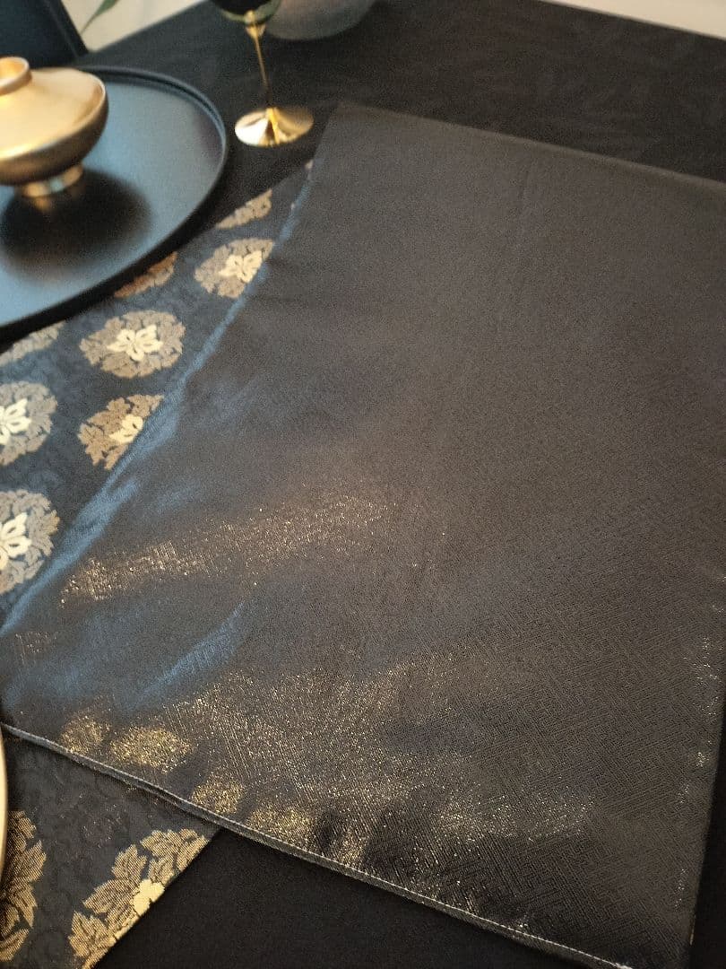 A745高級‼️ひな祭り‼️手毬模様‼️袋帯テーブルランナー2m16cm