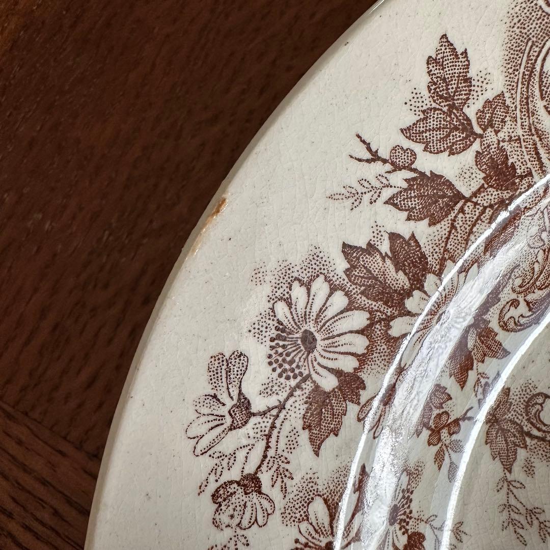 極美品　【A】深皿 ジョワジールロワ　POMPADOUR フランスアンティーク