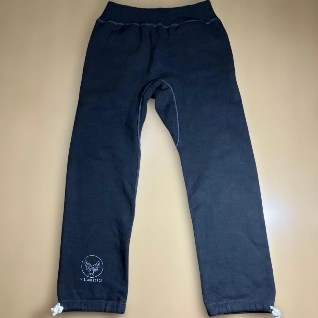 バズリクソンズ　U.S.AIR FORCE スエットパンツ　BLACK 美品