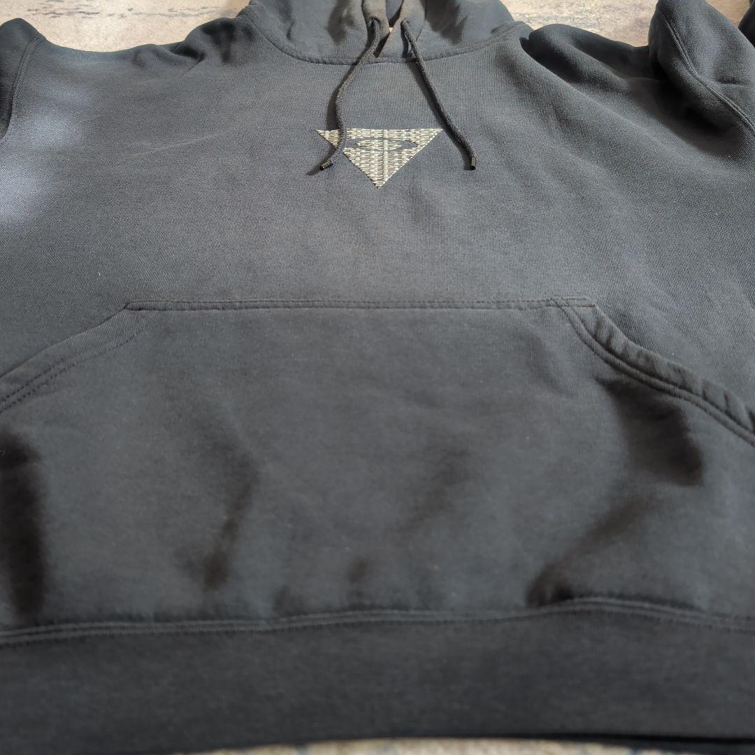 希少 00s OAKLEY プルオーバーパーカー シリコンロゴ 赤タグ