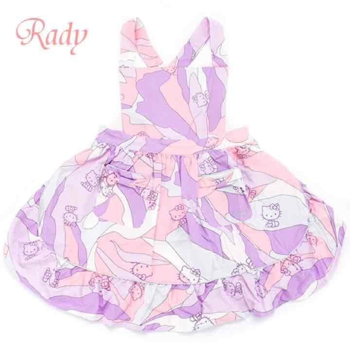 【新品・送料込】エプロン キティ レディ Kitty Rady