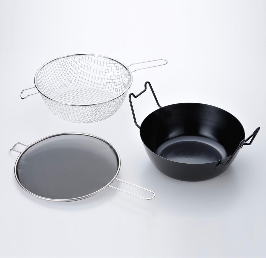 ラ・バーゼ 揚げ鍋セット 28cm