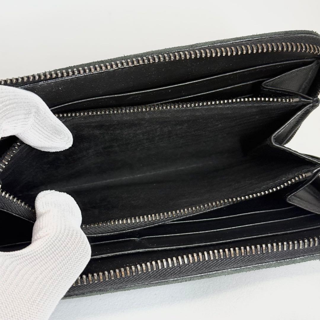 ✨️美品✨️ボッテガヴェネタ ロングウォレット 長財布 ラウンドファスナー 黒