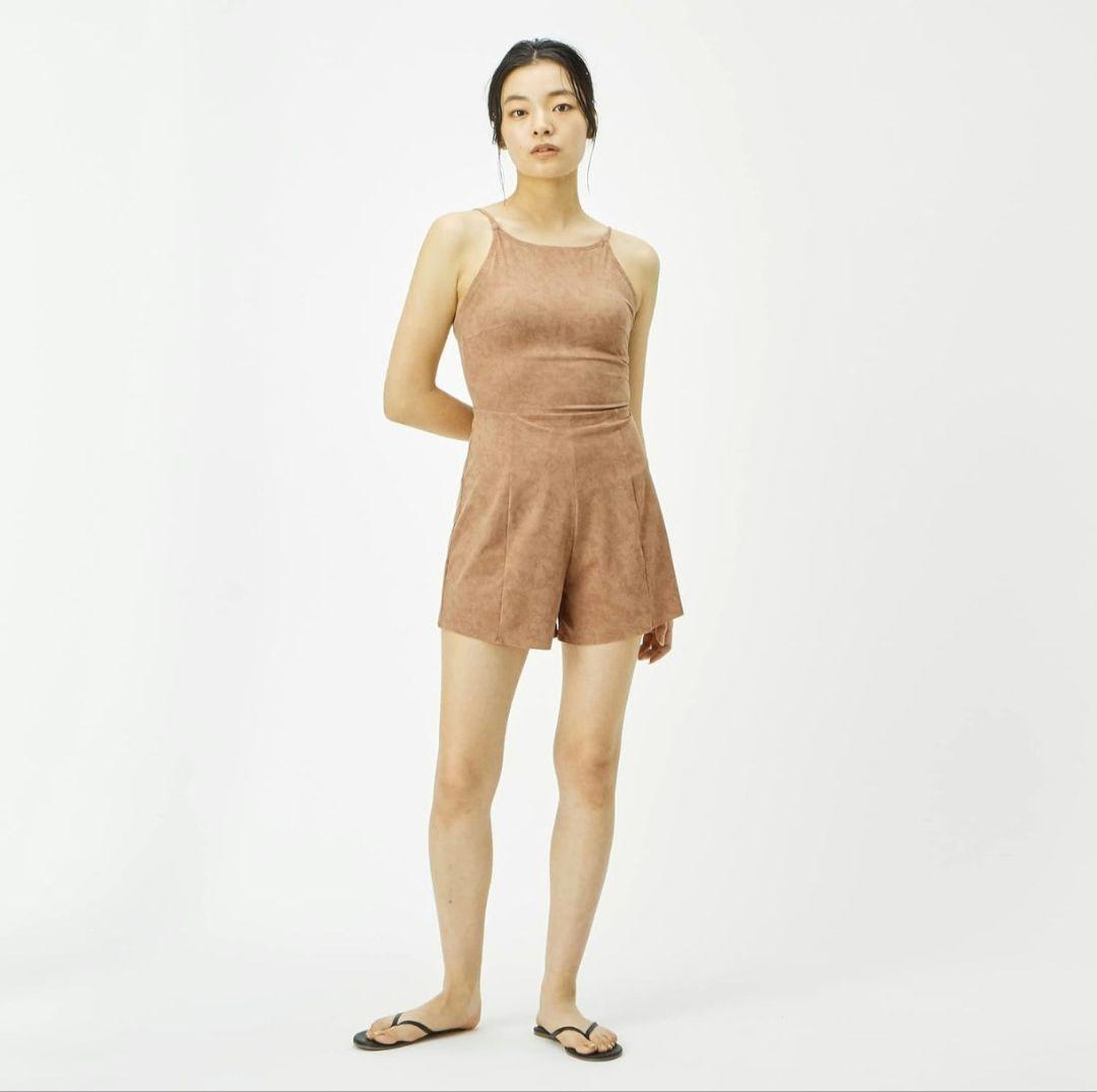 speedo水着 リファインドオールインワン ウッドスモーク