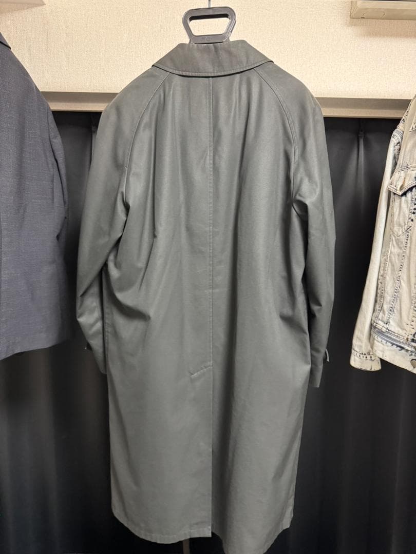 Burberry　バーバリーロンドン　ブラック　ステンカラーコート　ライナー付き