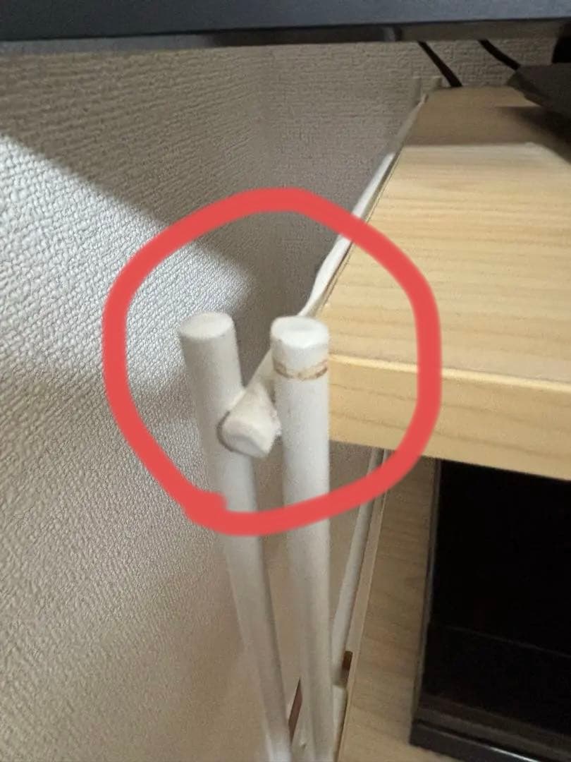 ステンレスユニットシェルフ　オーク材　白