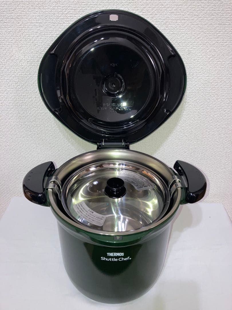 サーモス　真空保温調理器　シャトルシェフ4.5L 【マッチャグリーン】
