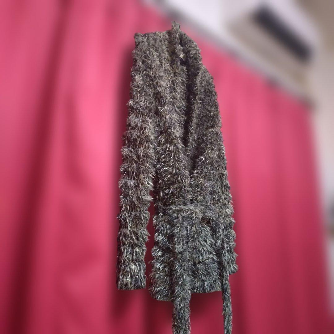 トルネードマート　フェザーヤーン　ニットガウン　美品！