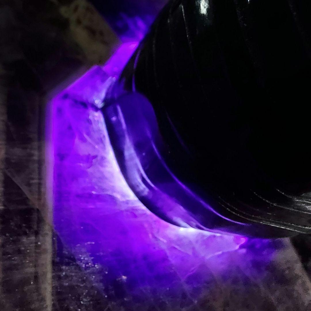 レアタイプ！ 超大きい豪華な紫水晶 アメジスト原石スライス 両面磨き539