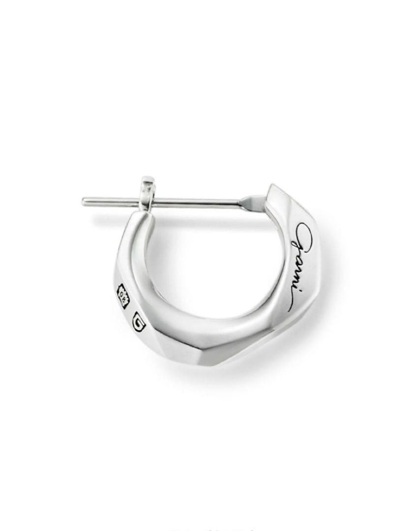 GARNIガルニ　Crockery Pierce 片耳ピアスシルバ専用ポーチ付き