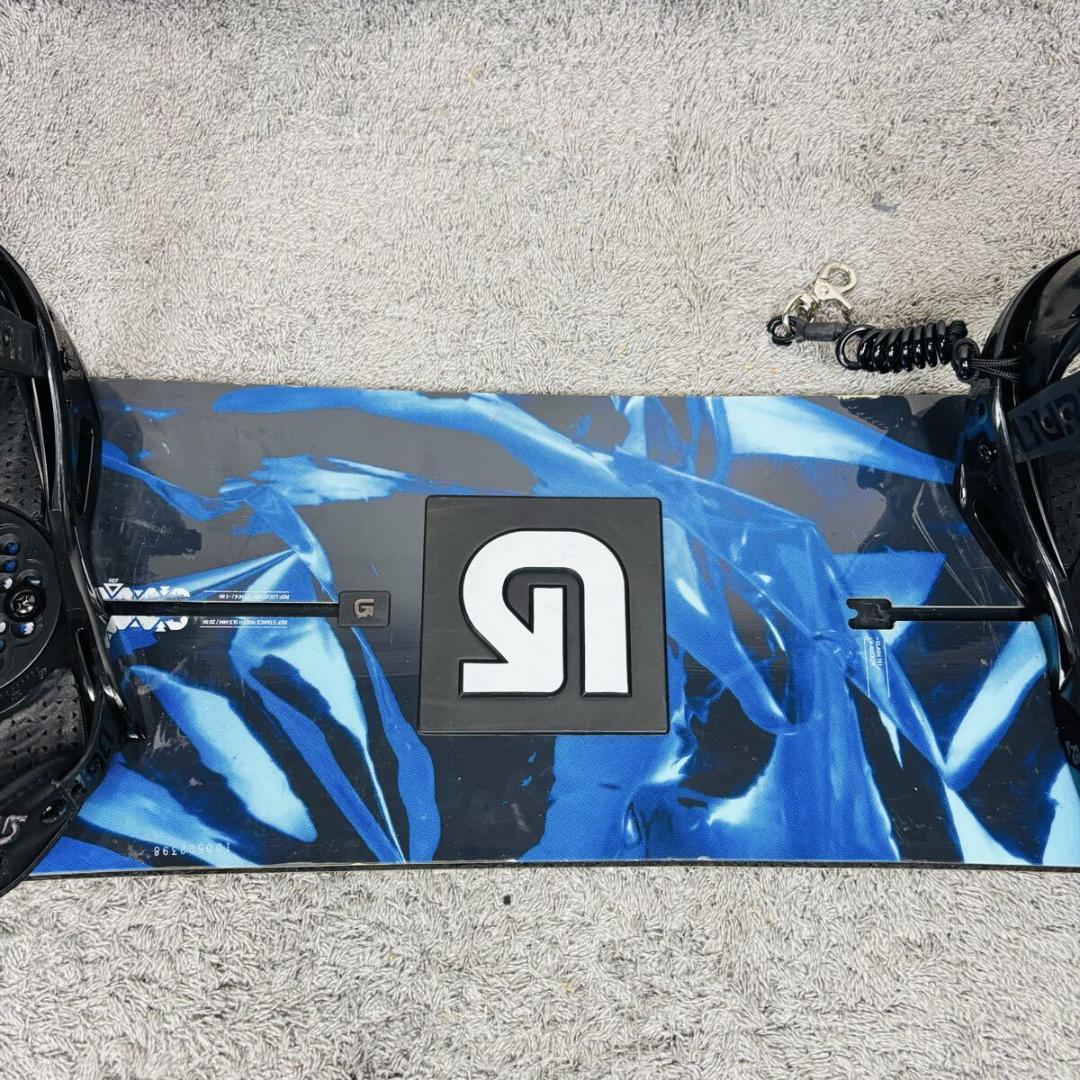 バートン クラッシュ スノーボード 151センチ 板 ビンディング M