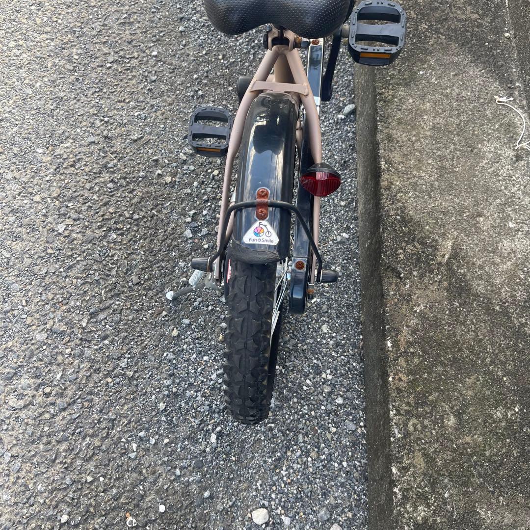 【引き取り限定】Jeep 幼児用自転車 16インチ ベージュ